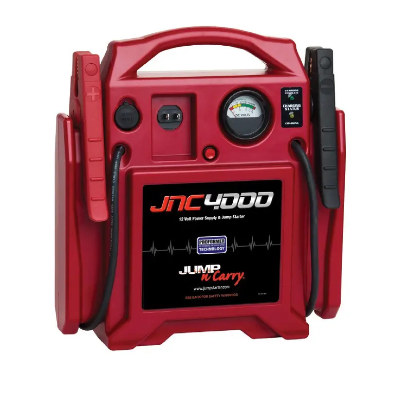 Jump-N-Carry Jnc4000 Compact 12V Jump Starter – 1100 Peak Amps 1
