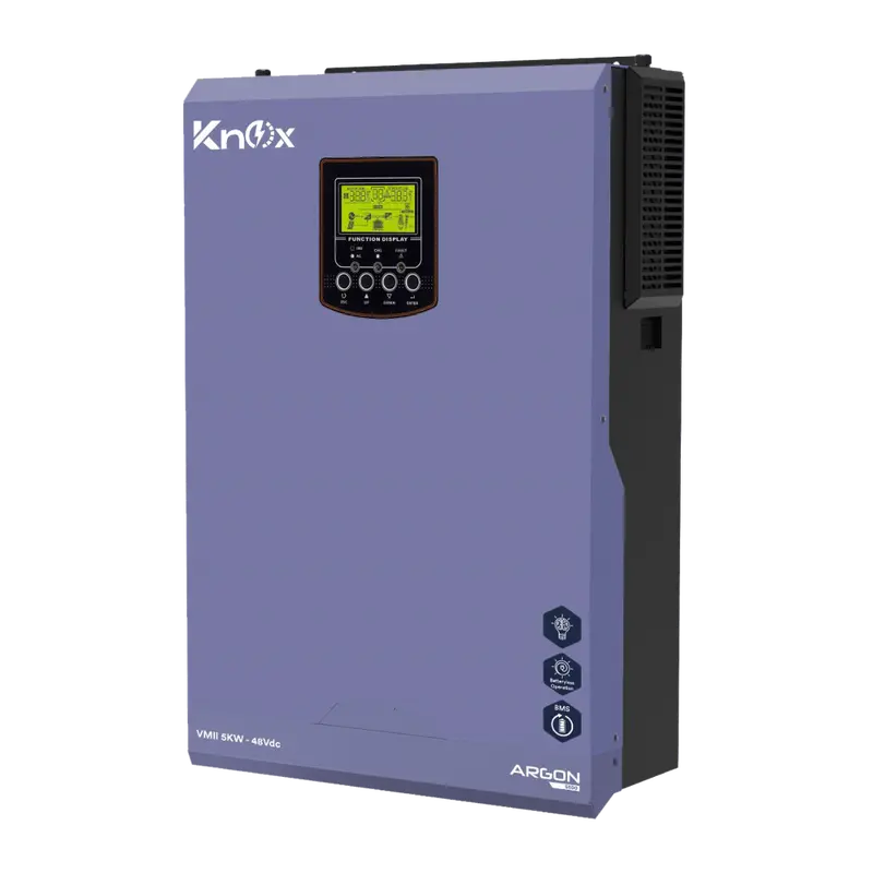 Knox Argon Vm Ii 5Kw Off-Grid Solar Inverter – 6000W Pv Input, Pure Sine Wave 1
