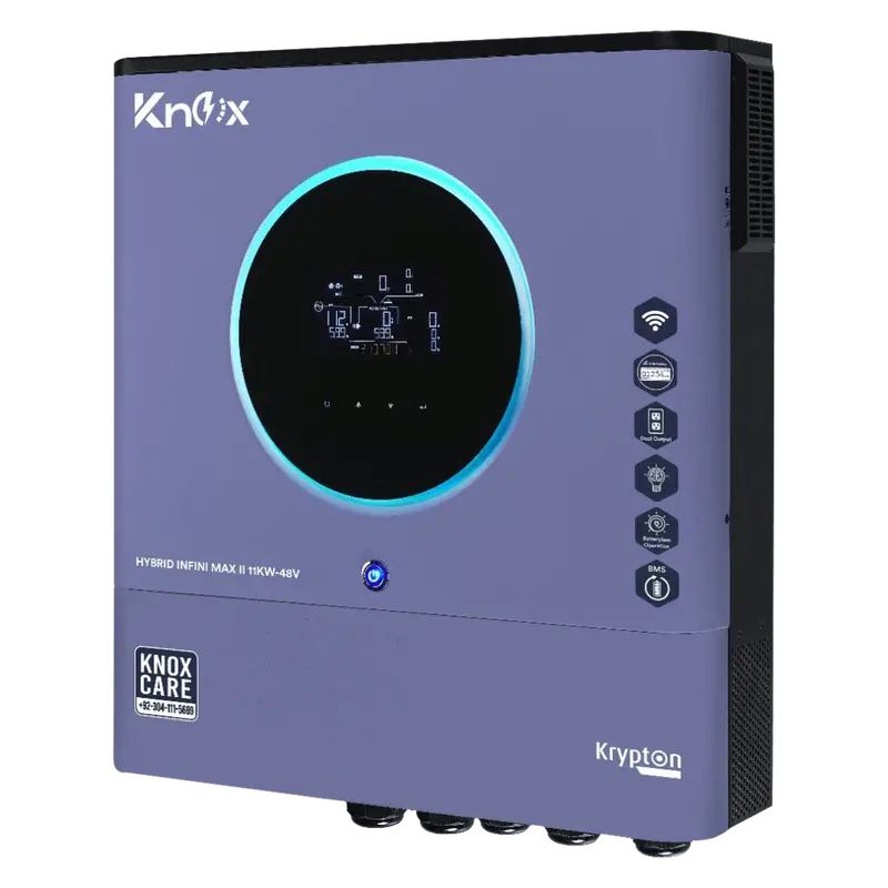 Knox Krypton 11000 Hybrid Solar Inverter – 8Kw With 11Kw Pv Support 1