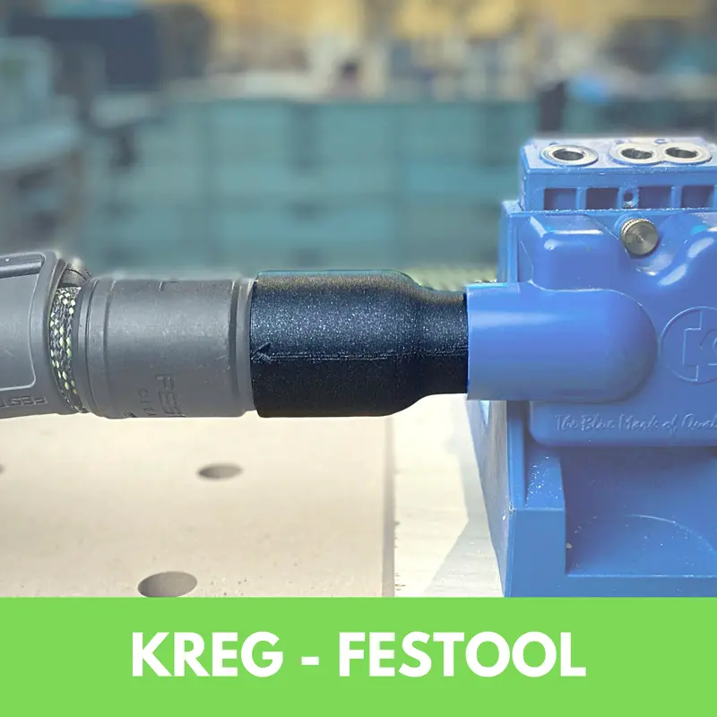 Kreg-To-Festool 27Mm Hose Coupler – Universal Dust Hose Adaptor 1