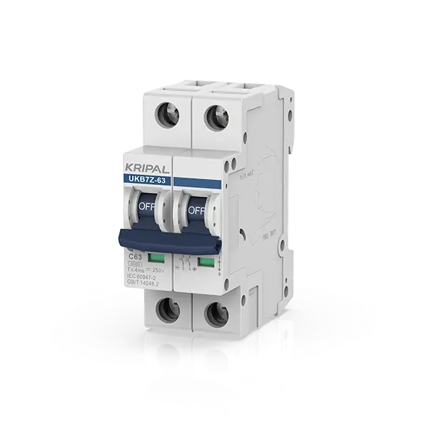 Kripal Ukb7Z-63 Dc Miniature Circuit Breaker – 2-Pole, 500V, 63A For Pv Systems 1