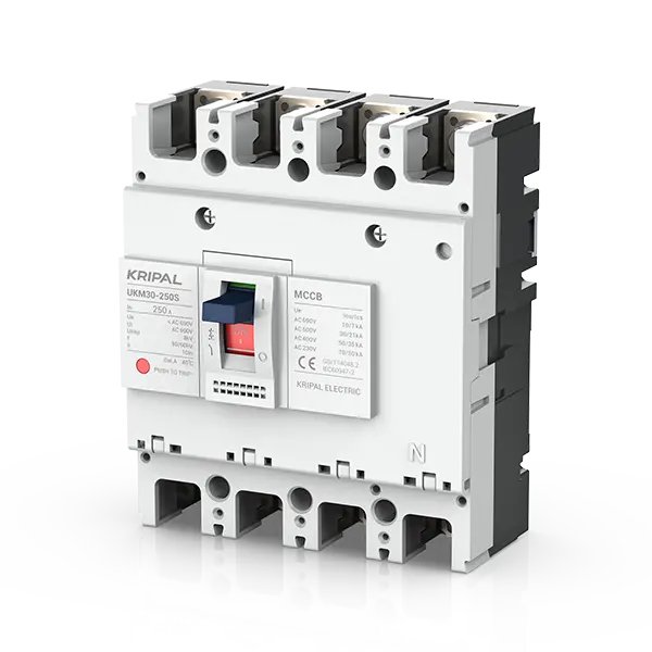 Kripal Ukm30250S 4-Pole Mccb – 200A Ac Moulded Case Circuit Breaker, Din Rail Mounted 1