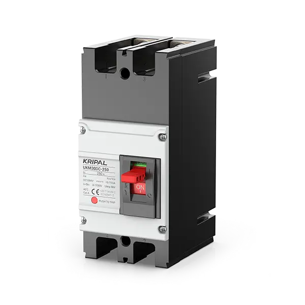 Kripal Ukm5Dc250 Dc Mccb – 250A Two-Pole Moulded Case Breaker For Photovoltaic Applications 1