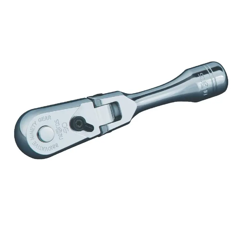 Ktc Nepros Nbrc390Fs 3/8" Drive 4" Compact Flex-Head Ratchet – 90-Tooth Design 1
