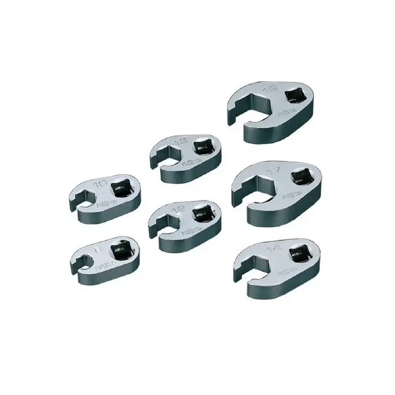 Ktc Nepros Ntbns307 3/8-Inch Drive Metric Crowfoot Wrench Set (7-Piece) 1