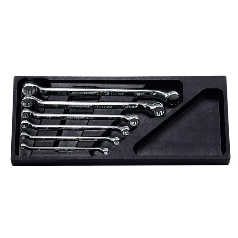 Ktc Nepros Ntm506 3/8-Inch Drive Metric Deep Offset Wrench Set (6-Piece) 1