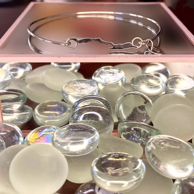 Lake George Scenic Charm Bangle 1