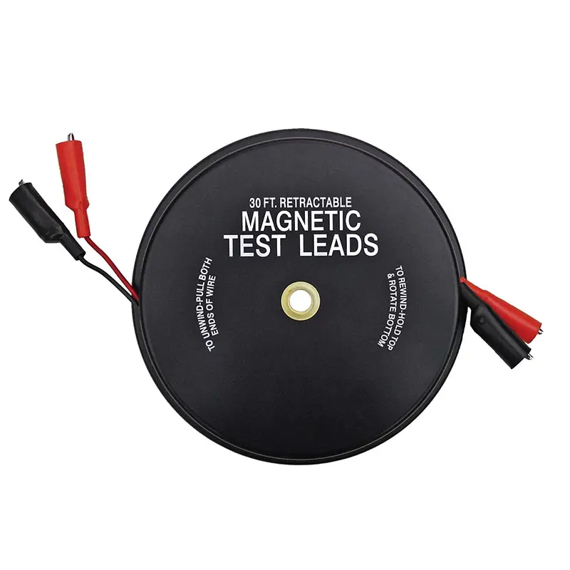 Lang Tools Magnetic Retractable Test Leads – Heavy-Duty Back Probe Style (1138) 1