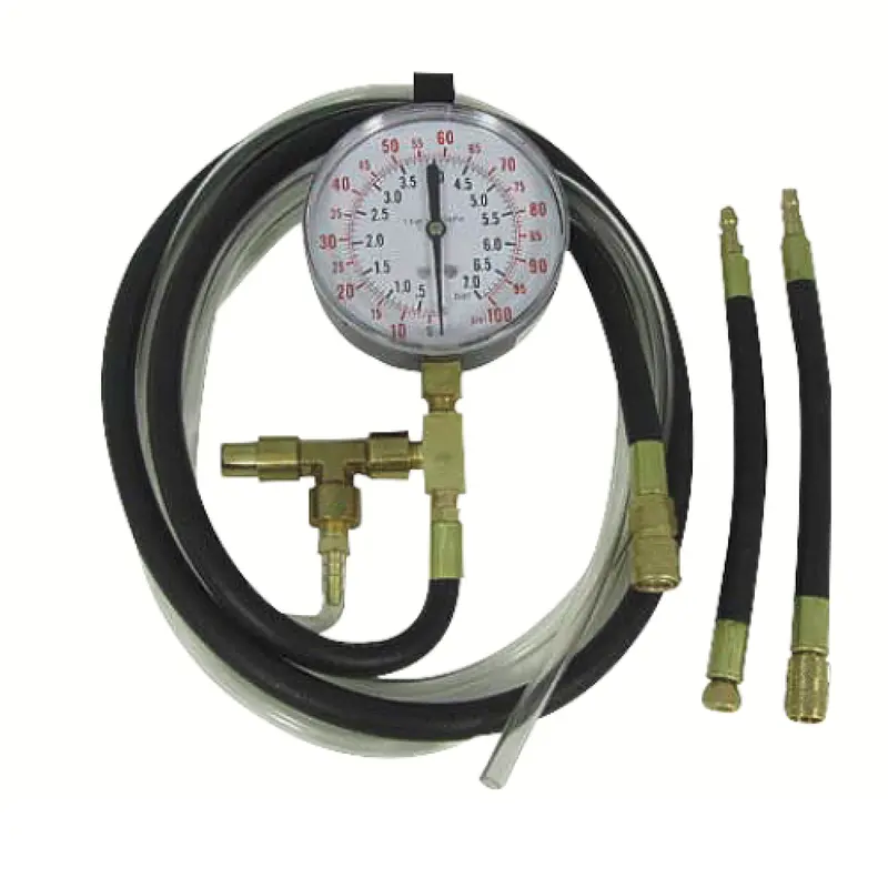 Lang Tools Tu-469 Fuel Injection Pressure Testing Kit With Schrader Adapters 1