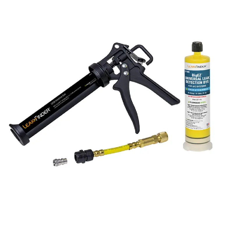 Leakfinder Lf810 A/C Dye Injection Kit – Caulk-Gun Design For Easy Refrigerant System Diagnostics 1