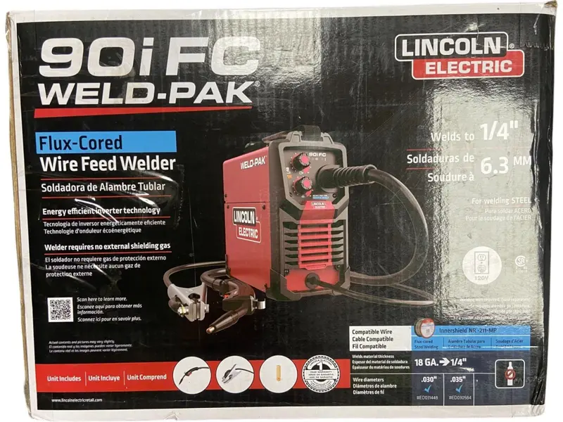 Lincoln Electric Weld-Pak 120V Flux-Cored Wire Feed Welder (90I Fc) 1