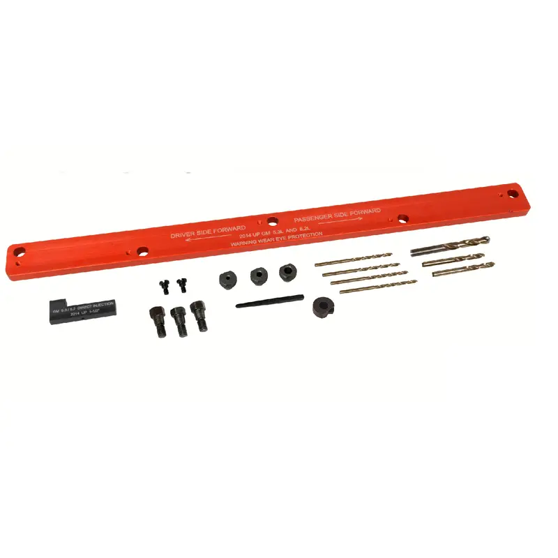 Lisle Gm Echotech Manifold Drill Kit For 5.3L And 6.2L V8 Engines (71650) 1