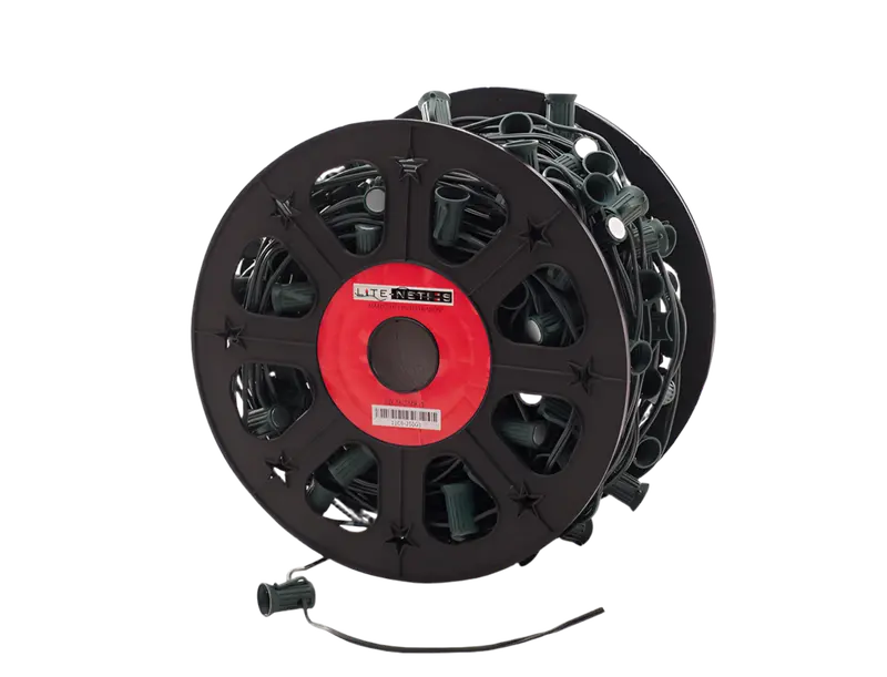 Lite-Netics Magnetic C9 Socket Cord – Spt-1 Gauge 1