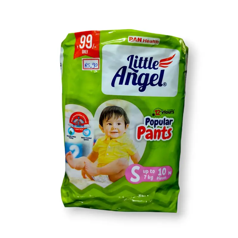 Little Angel Baby Diaper Pants – Small (S), Pack Of 10 1