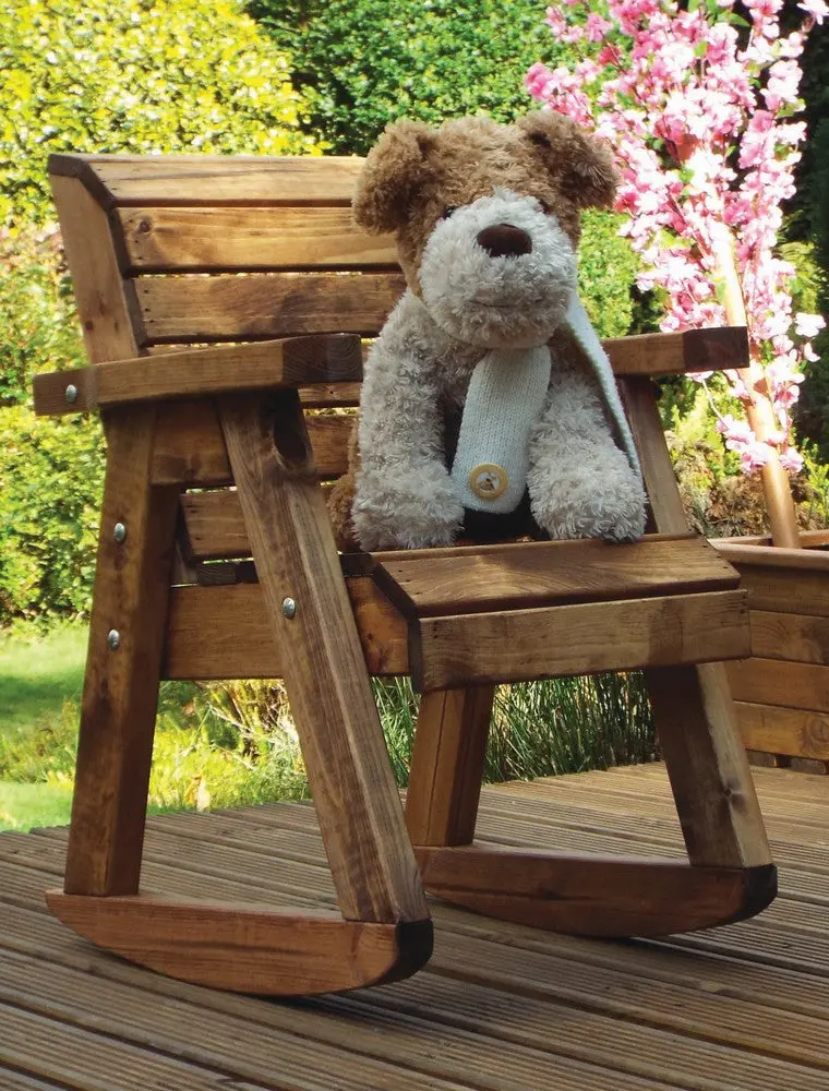 Little Fellas Garden Wooden Rocking Chair For Children By Charles Taylor 1