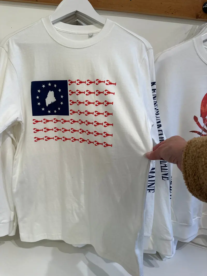 Lobster Flag Long-Sleeve Shirt 1
