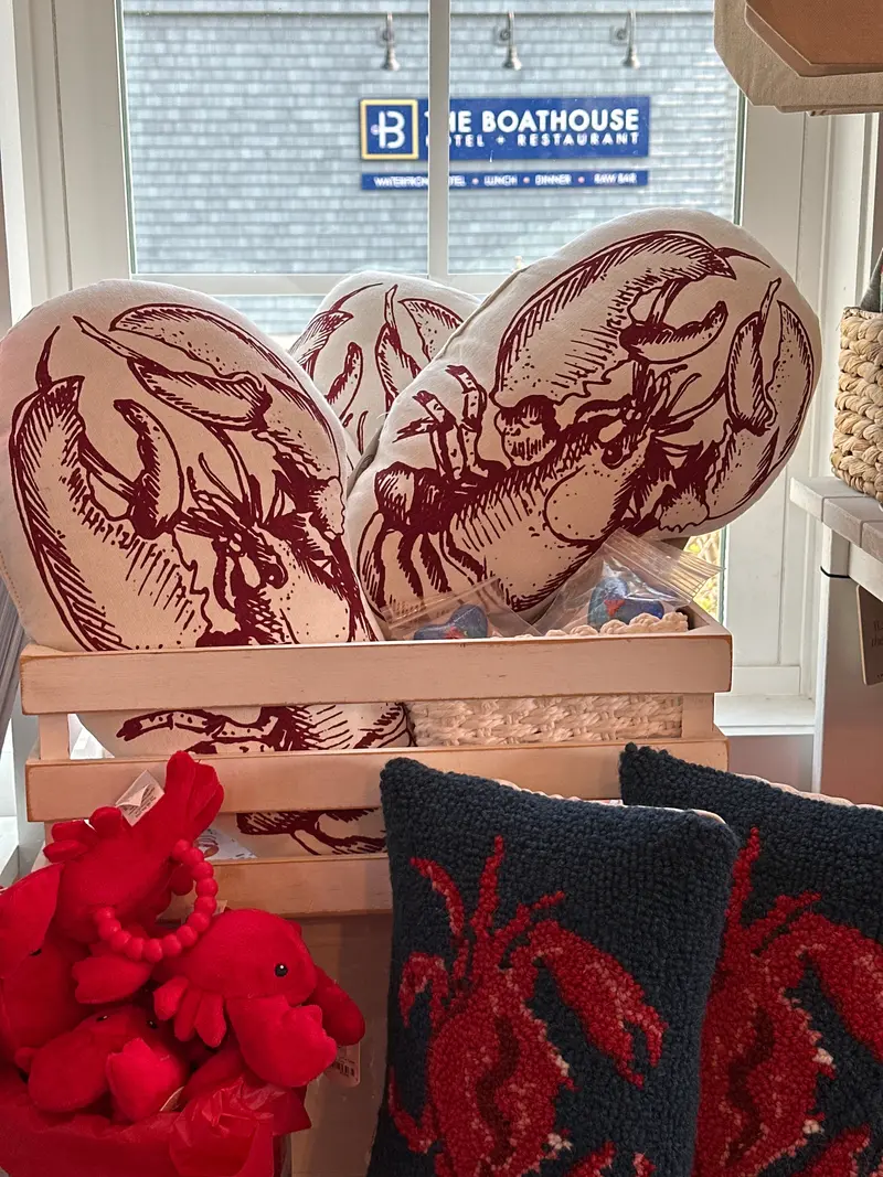Lobster-Themed Decorative Throw Pillow 1