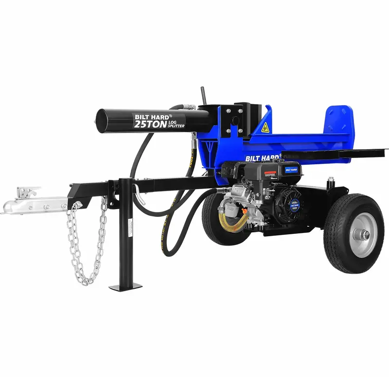 Log-X 25-Ton Full-Beam Gas Log Splitter – 7Hp Ohv Engine, 23" Stroke For High-Capacity Firewood Processing 1