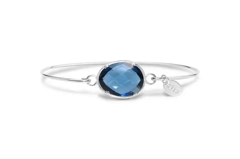 London Blue Freeform Prong Bracelet 1