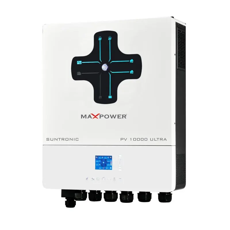 Maxpower Suntronic Pv 10000 Ultra Hybrid Solar Inverter – 8Kw, Dual Mppt, 48V, Scalable To 6 Units 1
