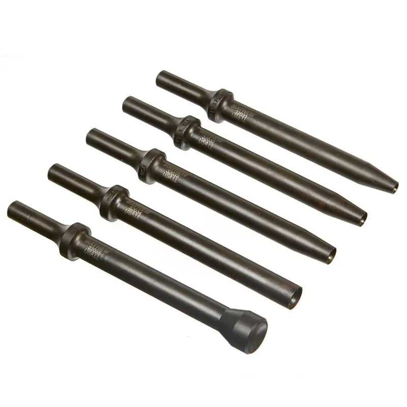 Mayhew 32030 Air Chisel Riveter Set – 5-Piece Round-Head Pneumatic Riveting Tools 1