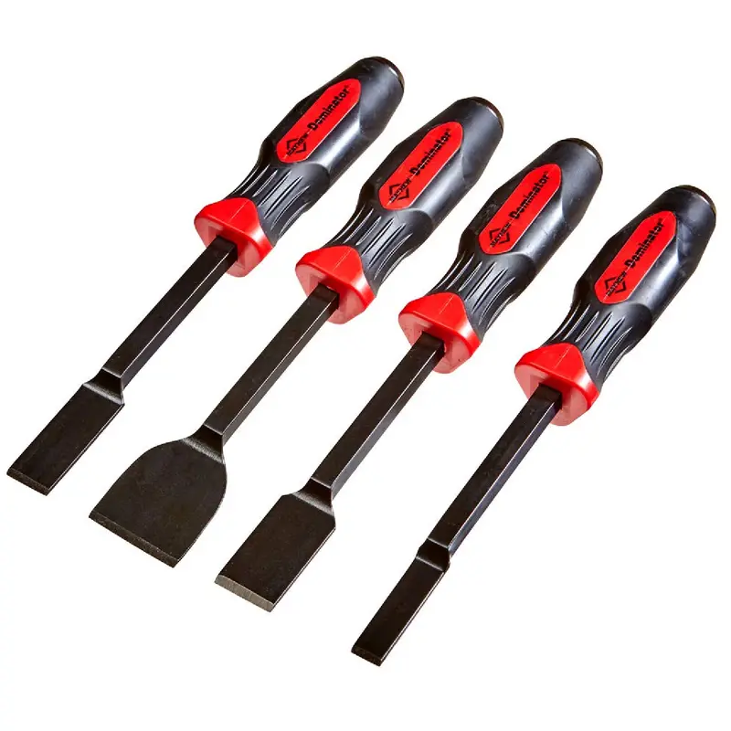 Mayhew Steel Dominator 4-Piece Straight Scraper Kit 1