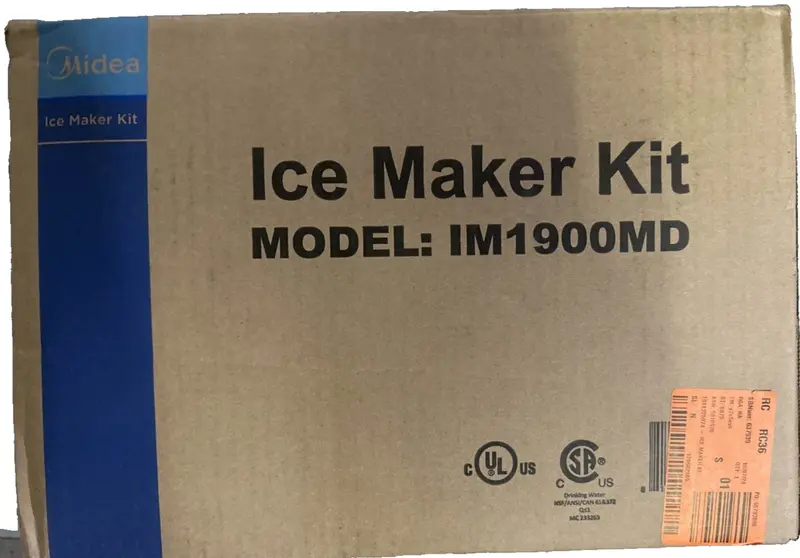 Midea Im1900Md Countertop Ice Maker Kit – Untested, Ready For Setup 1