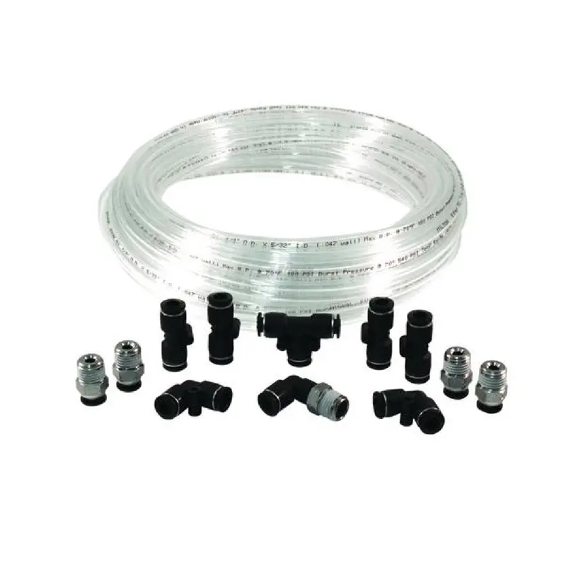 Milton 2340Kit Compact Push-To-Connect Air Line Kit – 1/4" Od Tubing 1