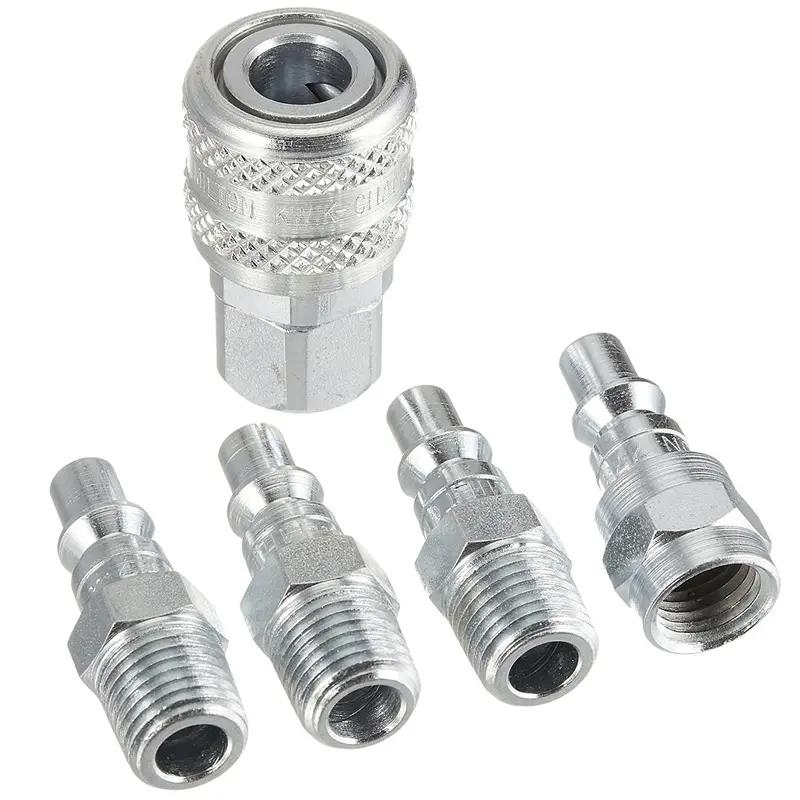 Milton S-213 5-Piece A-Style Industrial Coupler Kit 1