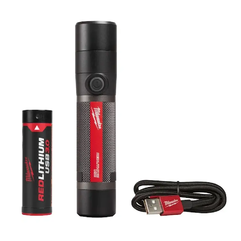 Milwaukee 2160-21 800 Lumen Usb-Powered Fixed-Beam Led Flashlight 1