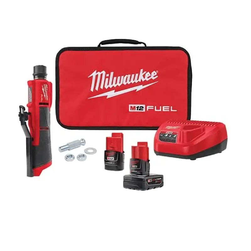 Milwaukee 2409-22 M12 Fuel Low-Speed Tire Buffer Kit — Compact Surface Prep System 1