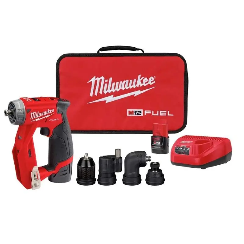 Milwaukee 2505-22 M12 Fuel Installation Drill/Driver Kit – Compact & Lightweight 1