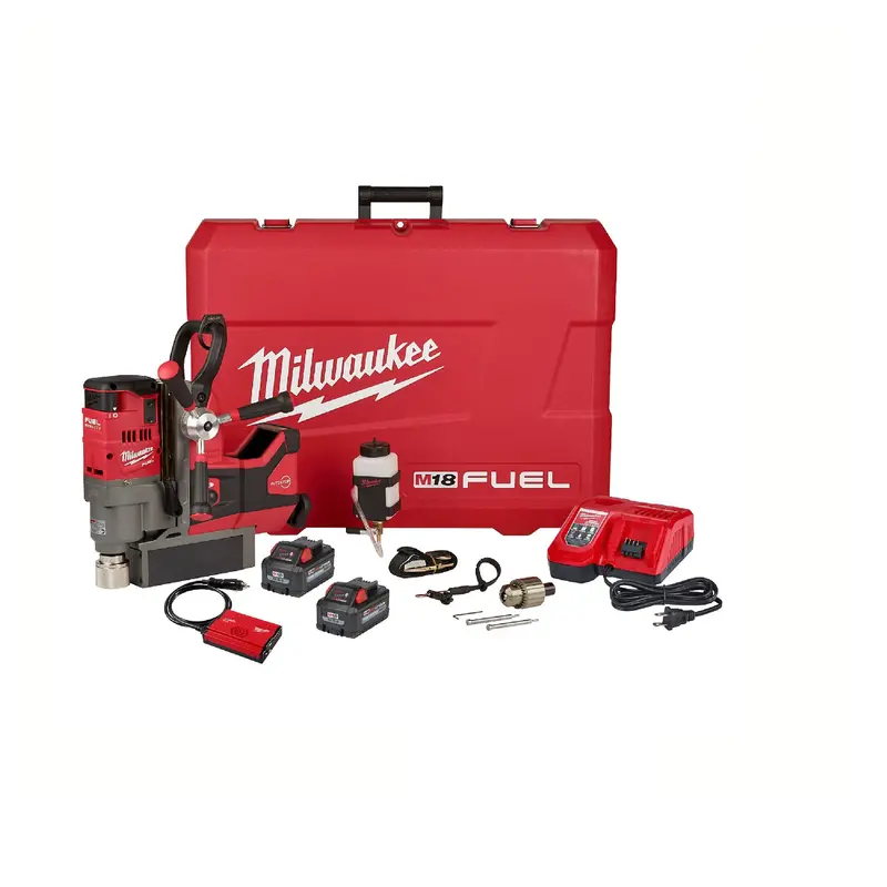 Milwaukee 2788-22Hd M18 Fuel 1-1/2" Magnetic Drill Press Kit With Lineman Features 1