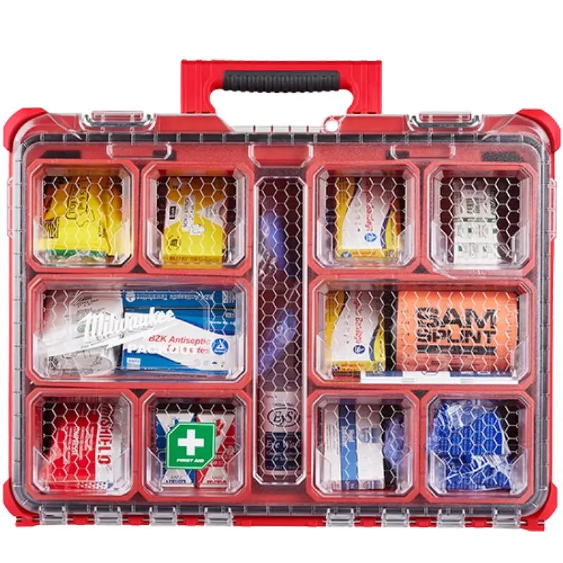 Milwaukee 48-73-8430C 193-Piece Class B Type Iii Packout First Aid Station 1