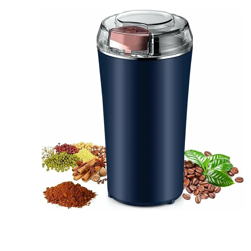 Mini Electric Coffee Grinder – Compact High-Power Blender For Beans, Spices, And Nutrients 1