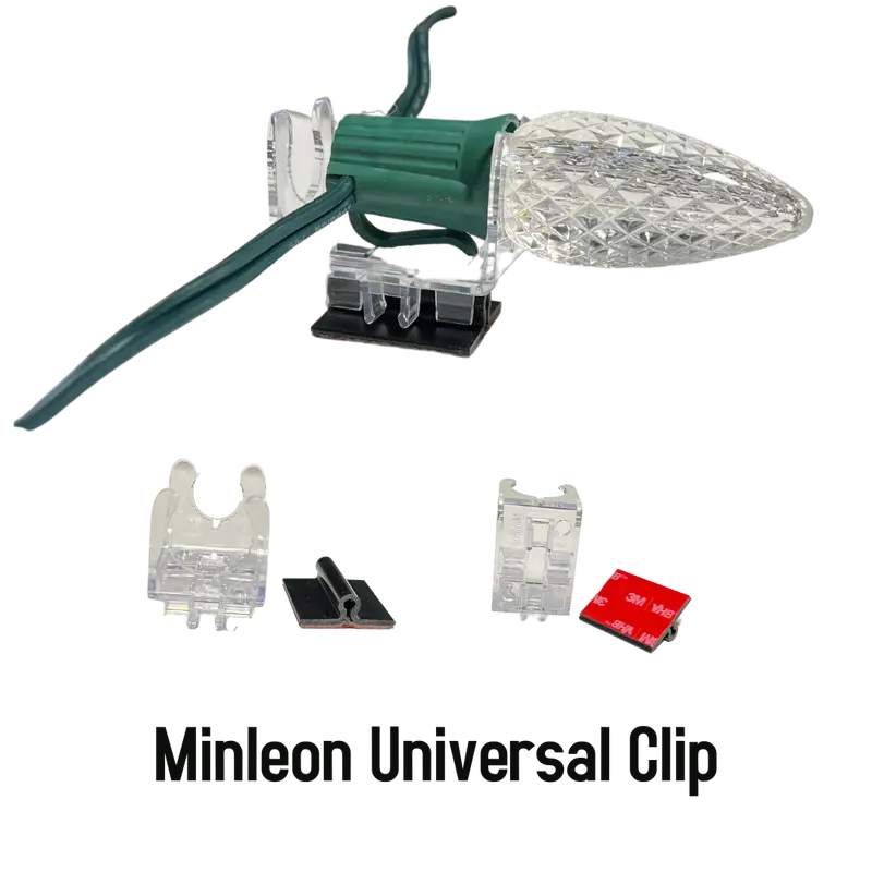 Minleon Universal Light Clips – Pack Of 100 1
