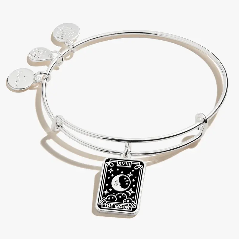 Moon Tarot Charm Bangle Bracelet 1