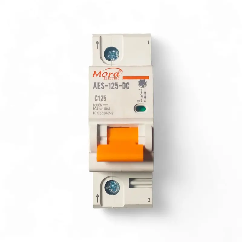 Mora 125A Single-Pole Dc Miniature Circuit Breaker (Mcb) For Battery Protection 1