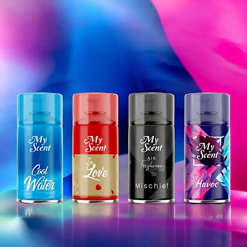 My Scent Automatic Aerosol Air Freshener Refill – 300Ml High-Intensity Fragrance Cartridge 1