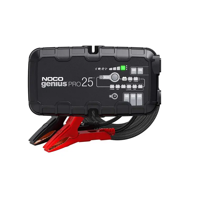 Noco Geniuspro25 25-Amp All-In-One Battery Charger, Restorer, And Jump Starter 1