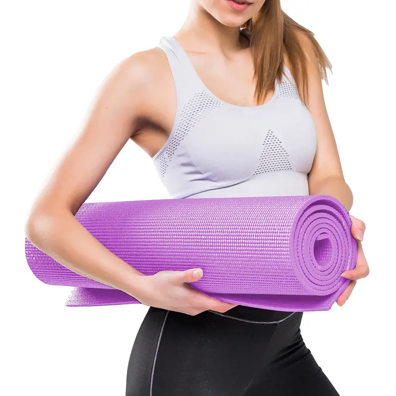 Non-Slip Yoga Mat – 4Mm Thick Exercise Mat For Gym, Home & Studio Use (Multi-Color) 1