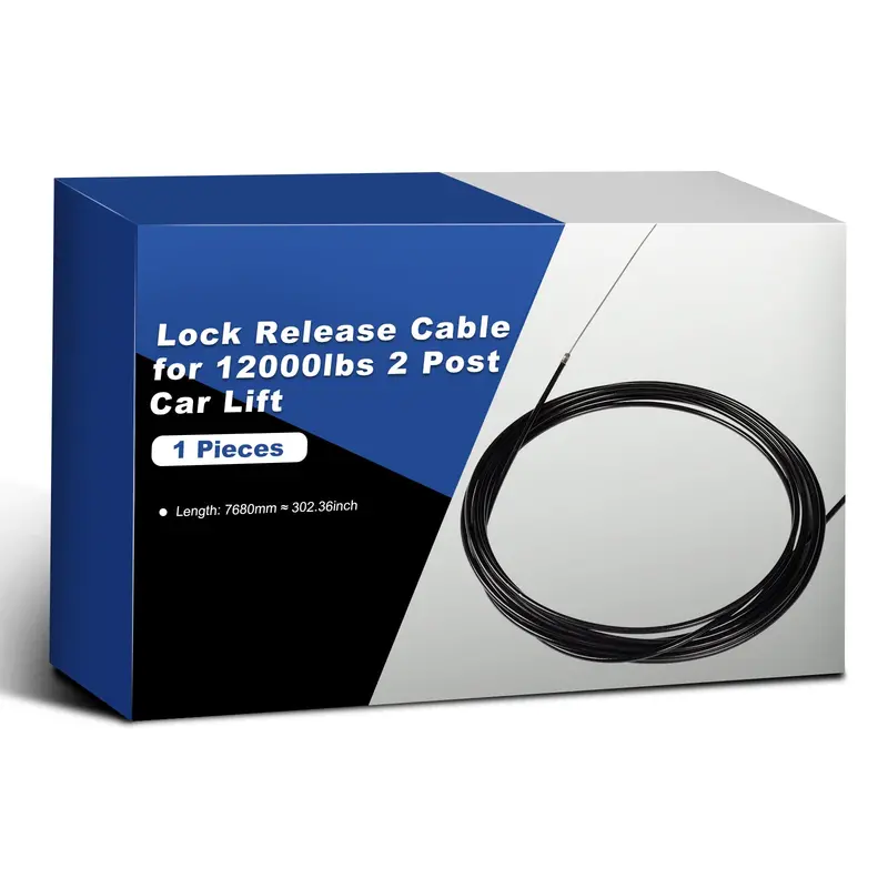 Oem Safety Lock Release Cable — Precision-Matched For 12,000 Lb Two-Post Lift Systems 1