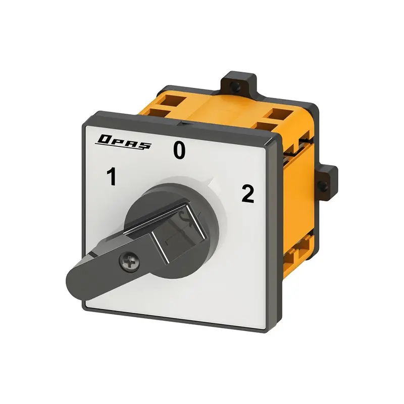 Opas 2-Line Rotary Phase Selector Switch – Automatic Voltage Changeover For 3-Phase Systems 1