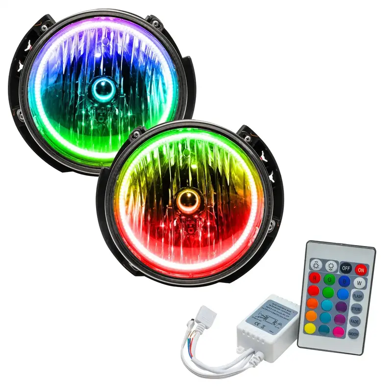 Oracle Lighting 7079-504 Smd Pre-Assembled Headlights, Colorshift - Simple 1