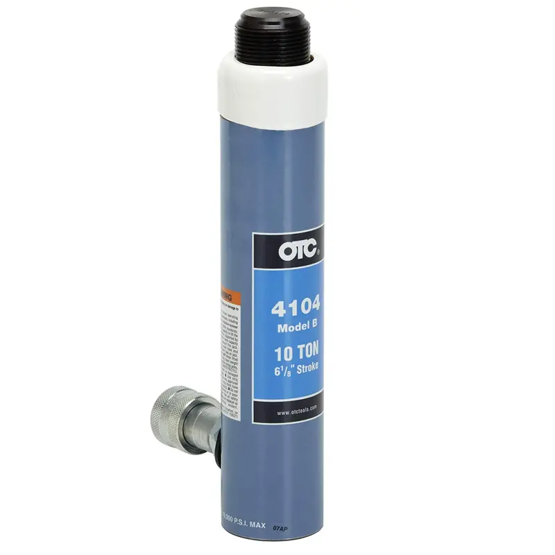 Otc 4104A 10-Ton Single-Acting Hydraulic Cylinder – 6-1/8" Stroke 1