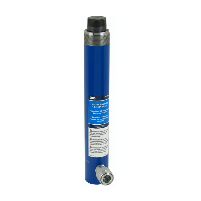 Otc 4105A 10-Ton Single-Acting Hydraulic Cylinder – 10-1/8" Stroke 1