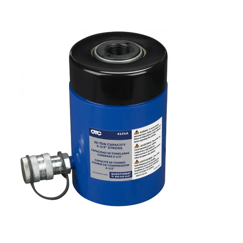 Otc 4121A 30-Ton Hollow Hydraulic Cylinder Compatible With 4240A System 1