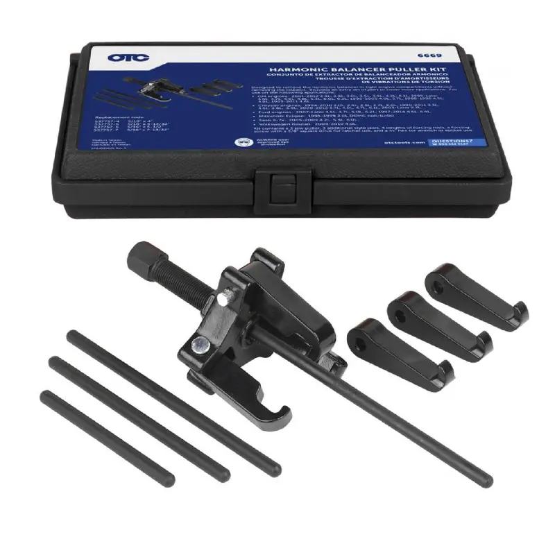 Otc 6669 Harmonic Balancer Puller – Heavy-Duty Removal Kit For Engines 1
