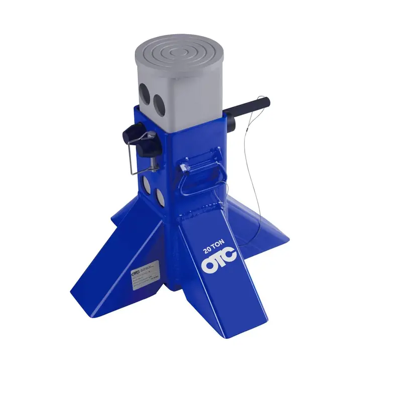Otc S020 Single-Post 20-Ton Heavy-Duty Jack Stand 1
