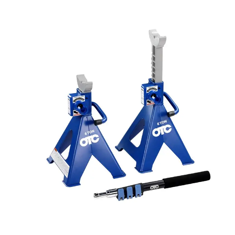 Otc S06G 6-Ton Geared Jack Stands — Dual-Unit Set For Heavy Vehicles 1